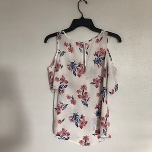 Floral blouse.  Very light and fresh.